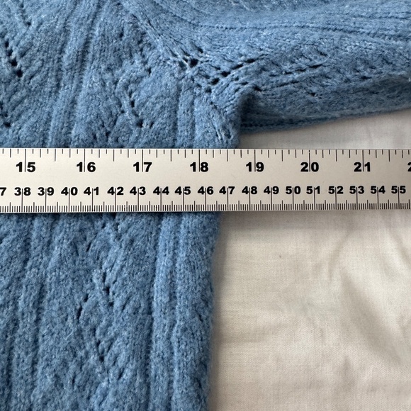 JOIE Women's Long Sleeve Soft Knit Wool Blend Sweater‎ Powder Blue Size Small - Picture 7 of 11